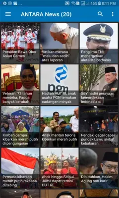 Berita Indonesia android App screenshot 0